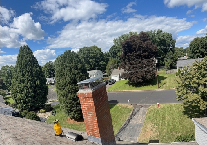 GMT Chimney Cap Installation In Connecticut